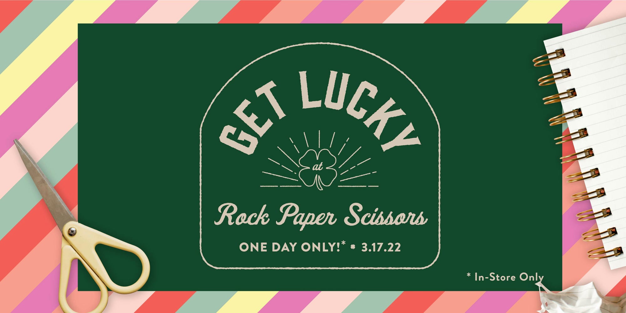 Get Lucky at Rock Paper Scissors!
