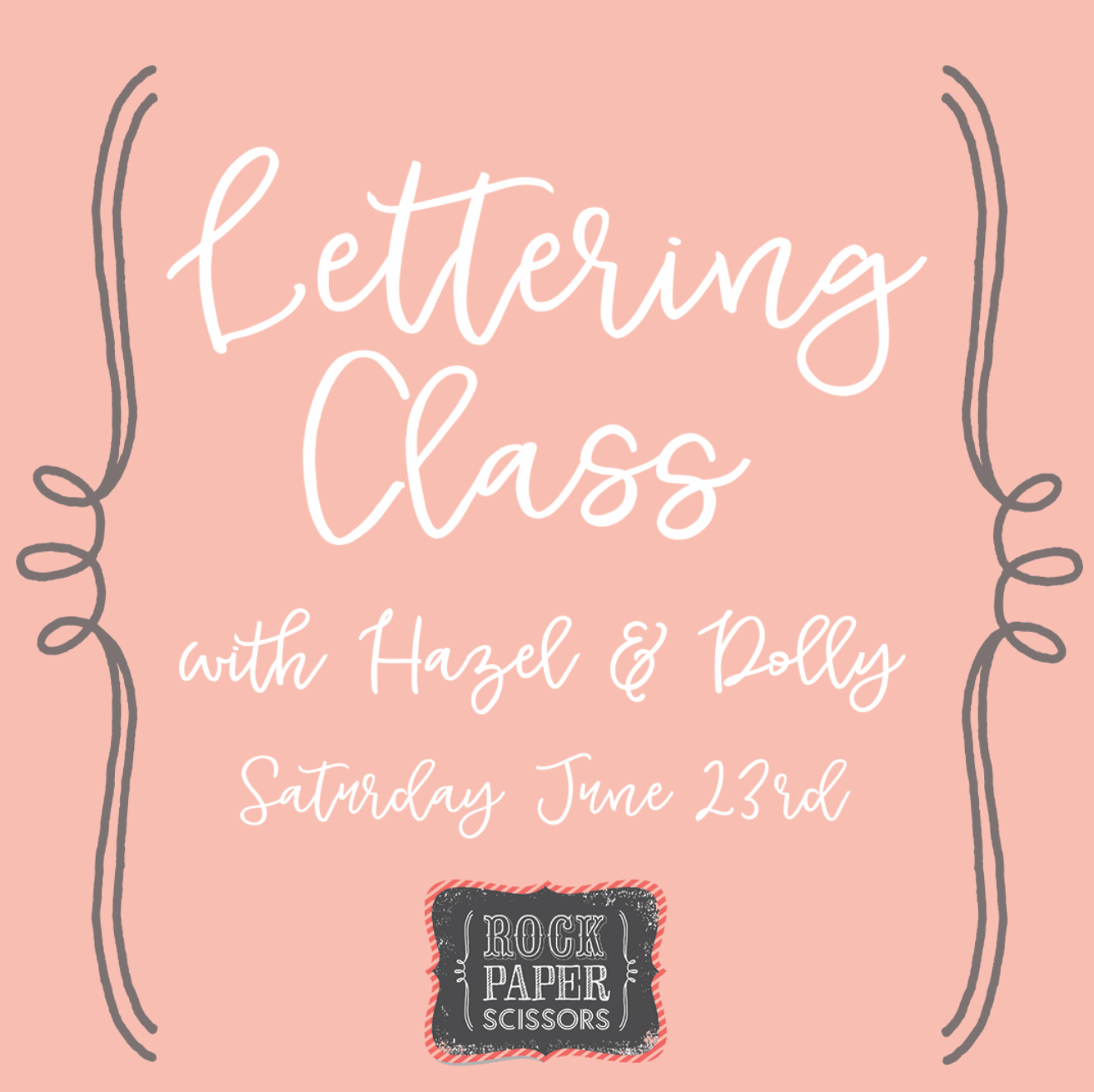 Oooh We Love Lettering Classes