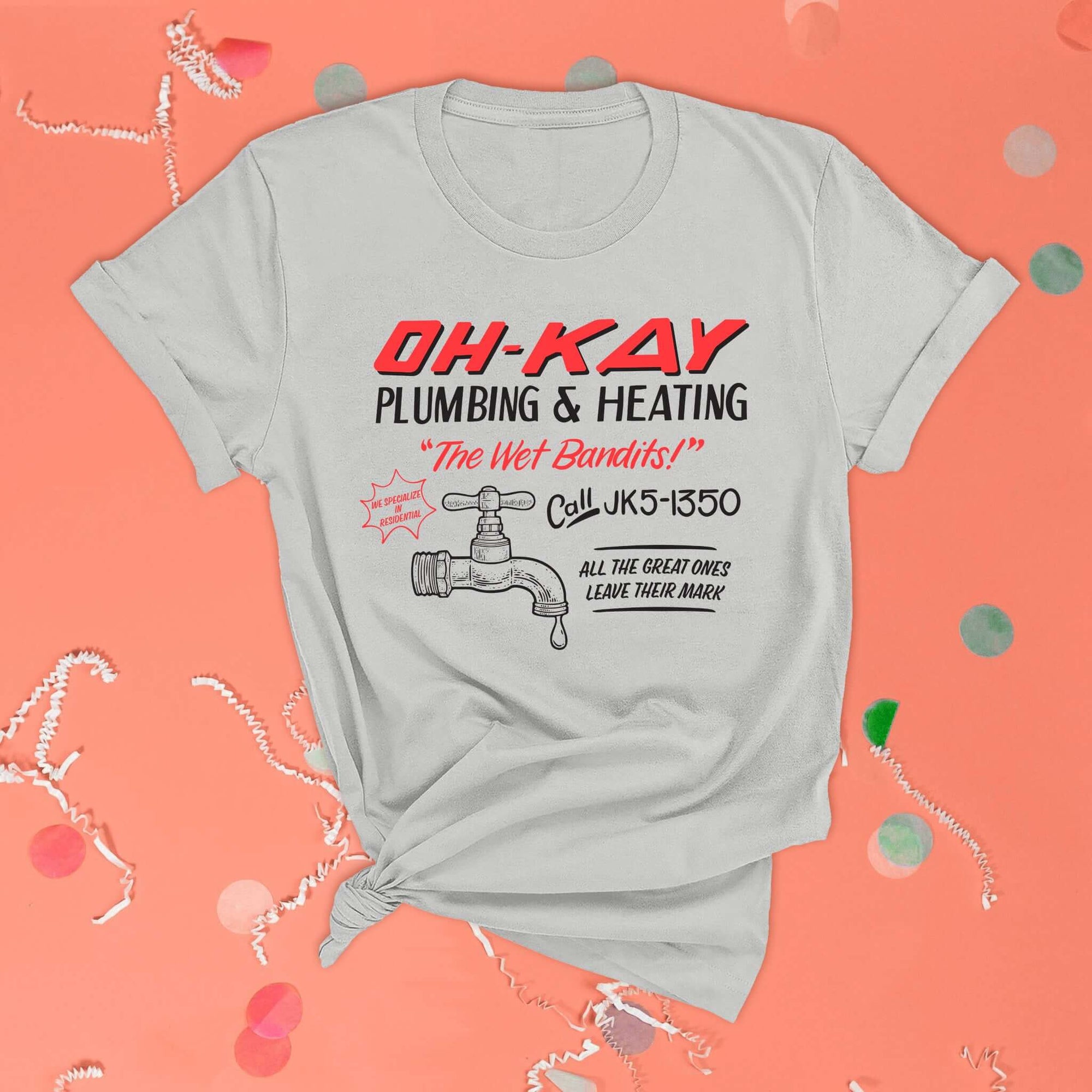 Wet Bandit's Home Alone Inspired Holiday T-Shirt