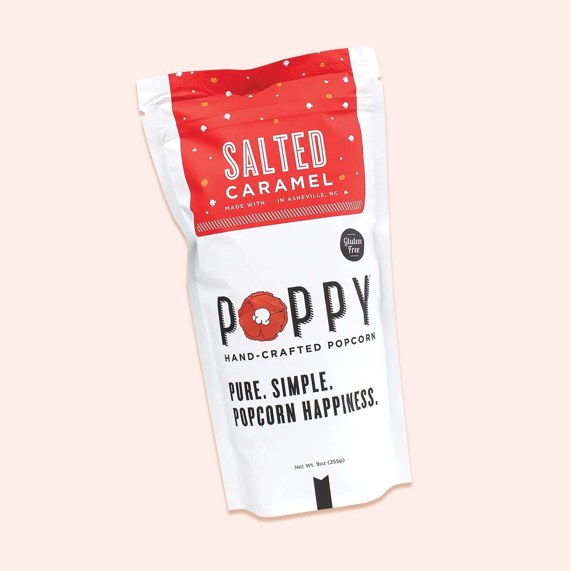 Salted Caramel Poppy Popcorn