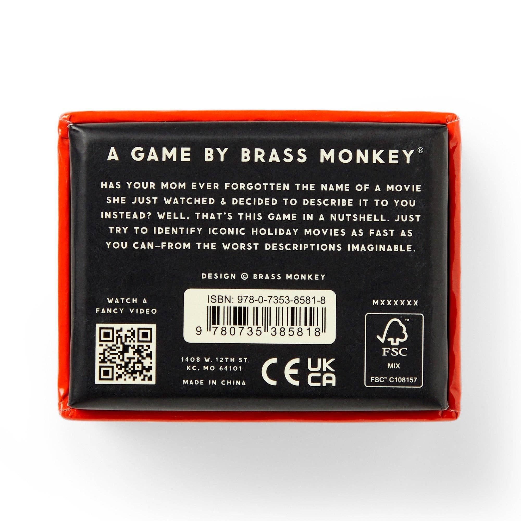 Brass Monkey Mini Poorly Explained Holiday Movies