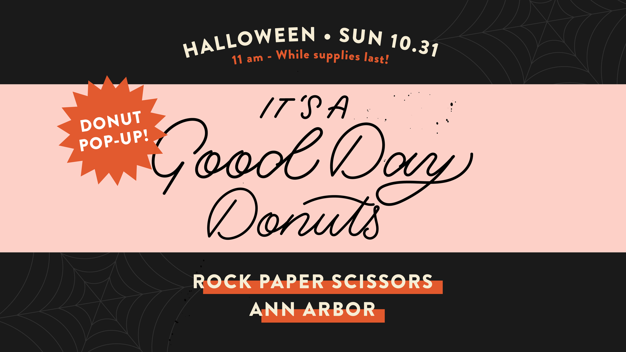 It's a Good Day Donut Pop-Up