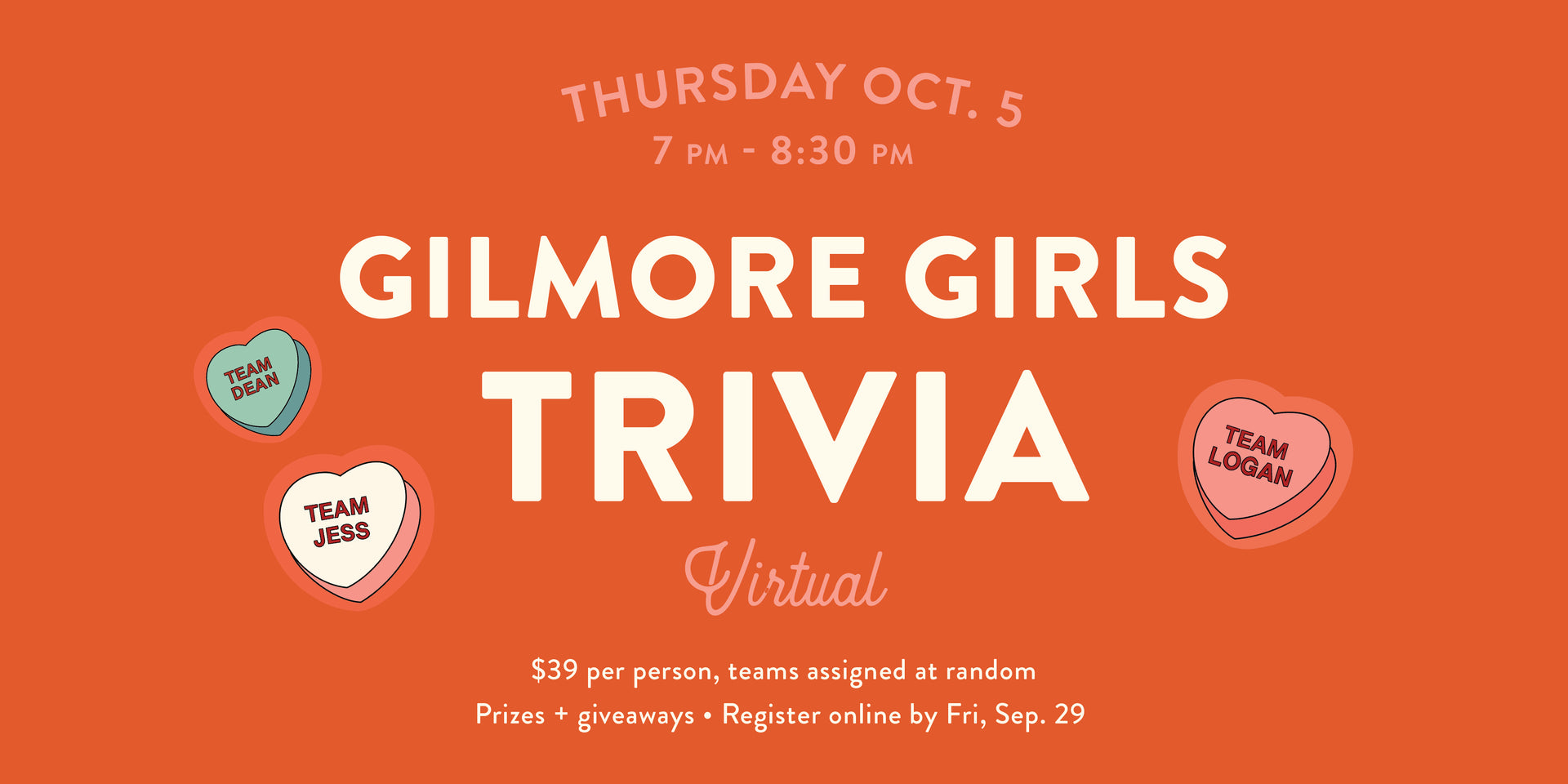 Gilmore Girls Virtual Trivia – Rock Paper Scissors