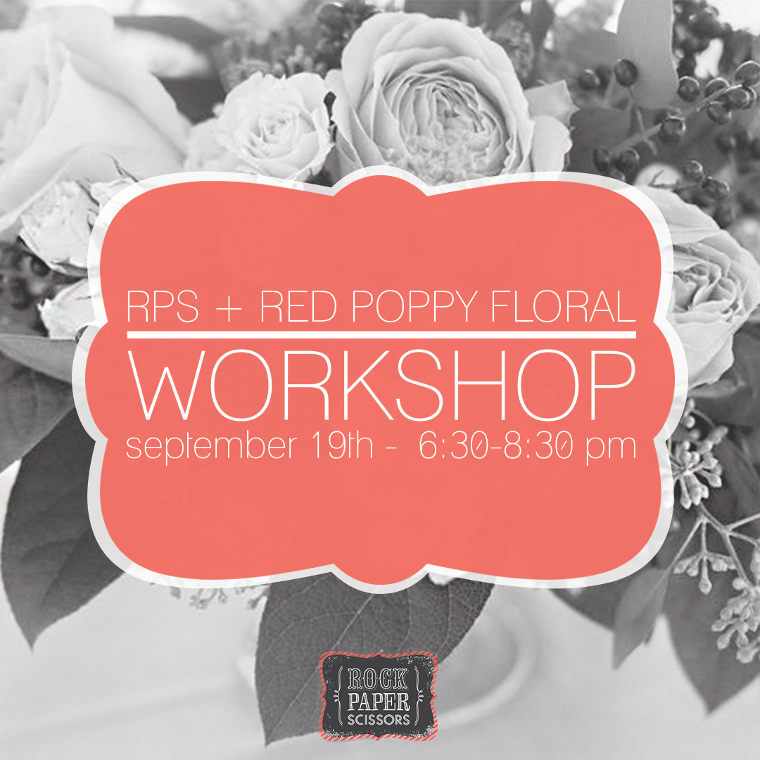 Join Us for a Fall Floral Workshop, JUST A WEEK AWAY!