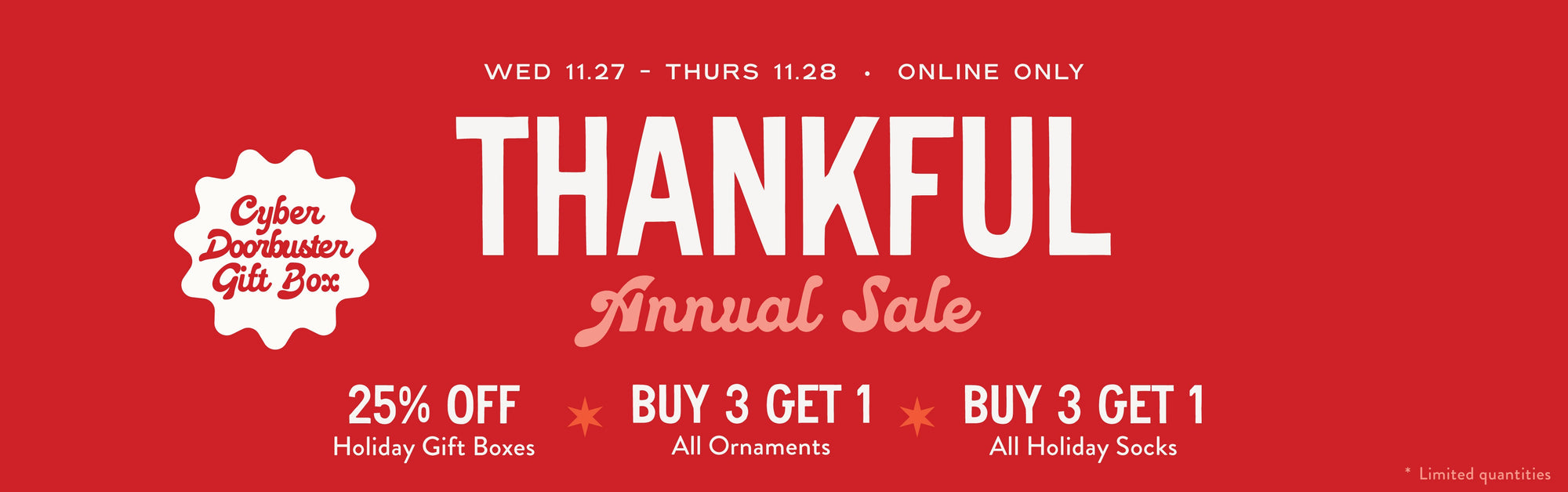 Thankful Sale