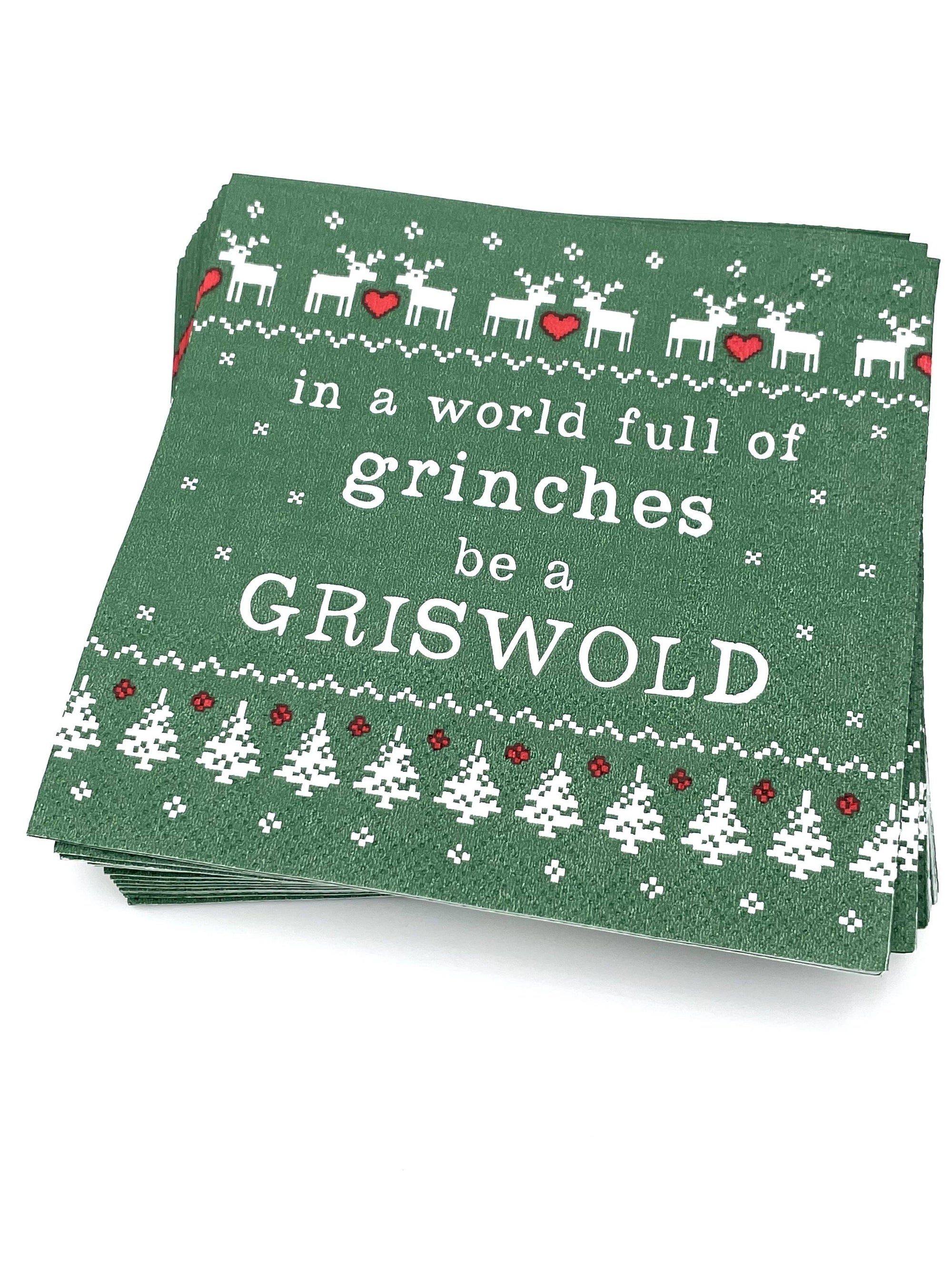 Be a Griswold Christmas Cocktail Napkins