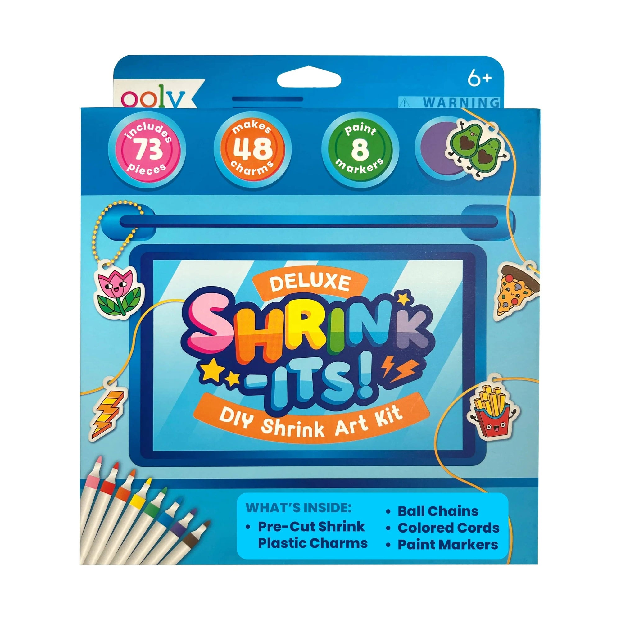 Shrink-Its: D.I.Y. Shrink Art Kit - Deluxe (73 PC Set)