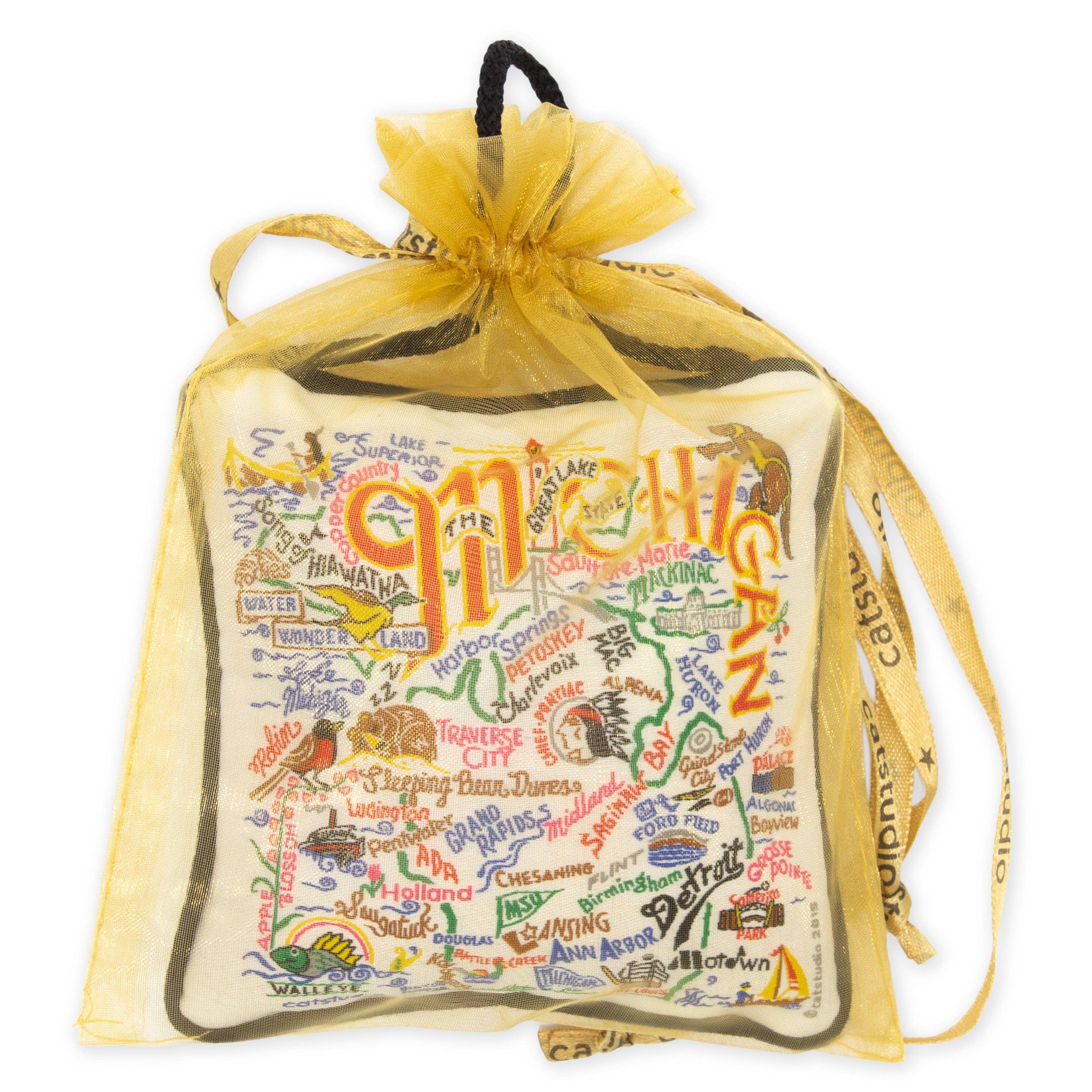 Michigan Mini Pillow Ornament