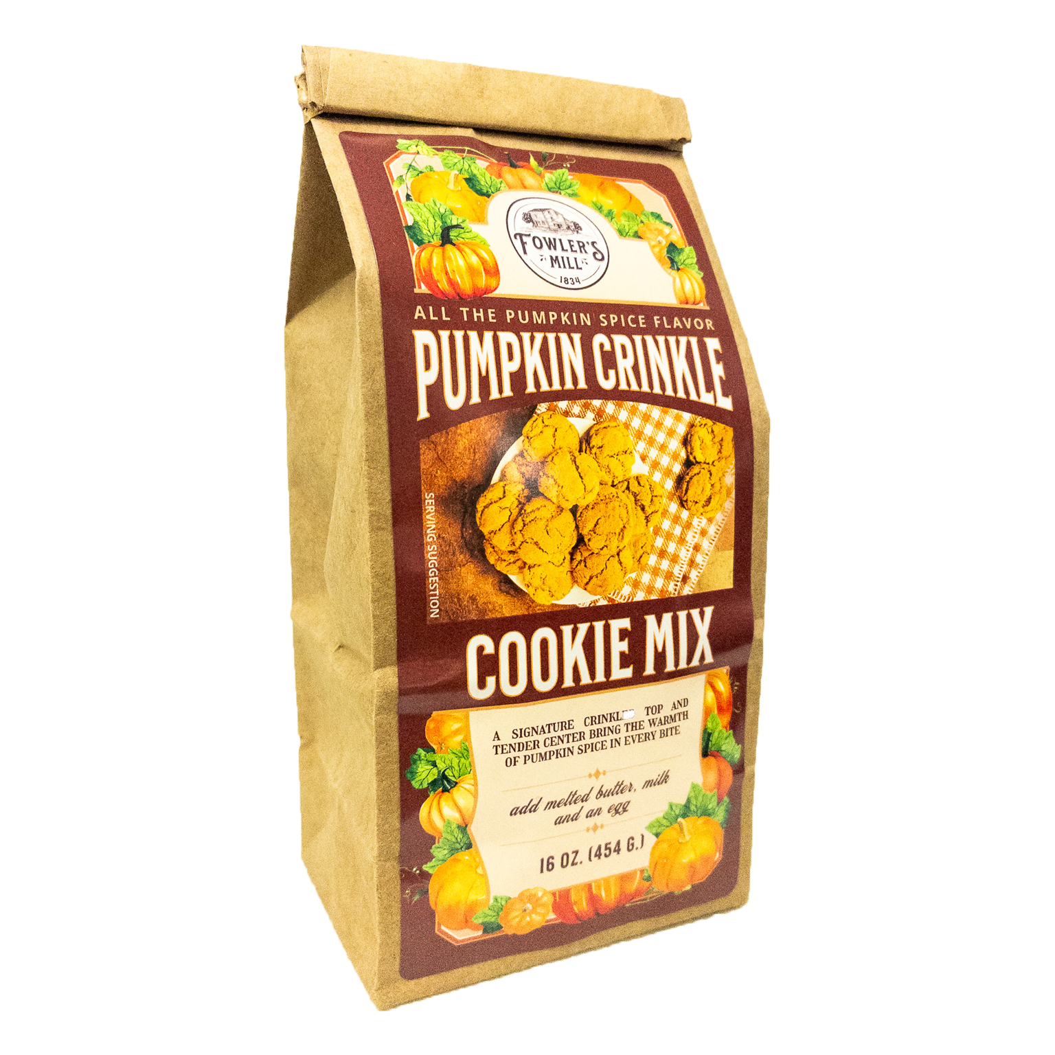 Pumpkin Crinkle Cookie Mix