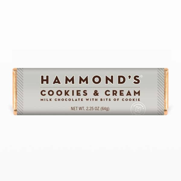 Cookies & Cream 2.25 oz Candy Bar