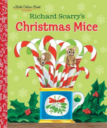 Richard Scarry's Christmas Mice Little Golden Book