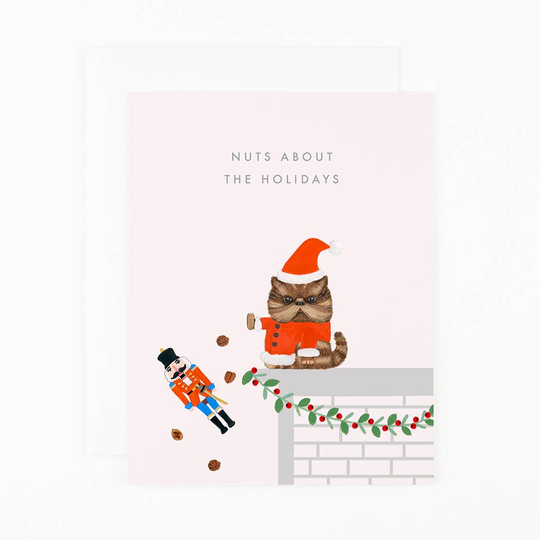 Nuts About the Holidays Notecard Set of 6