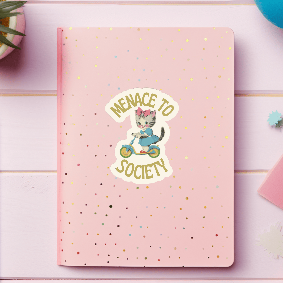 Menace to Society Sticker