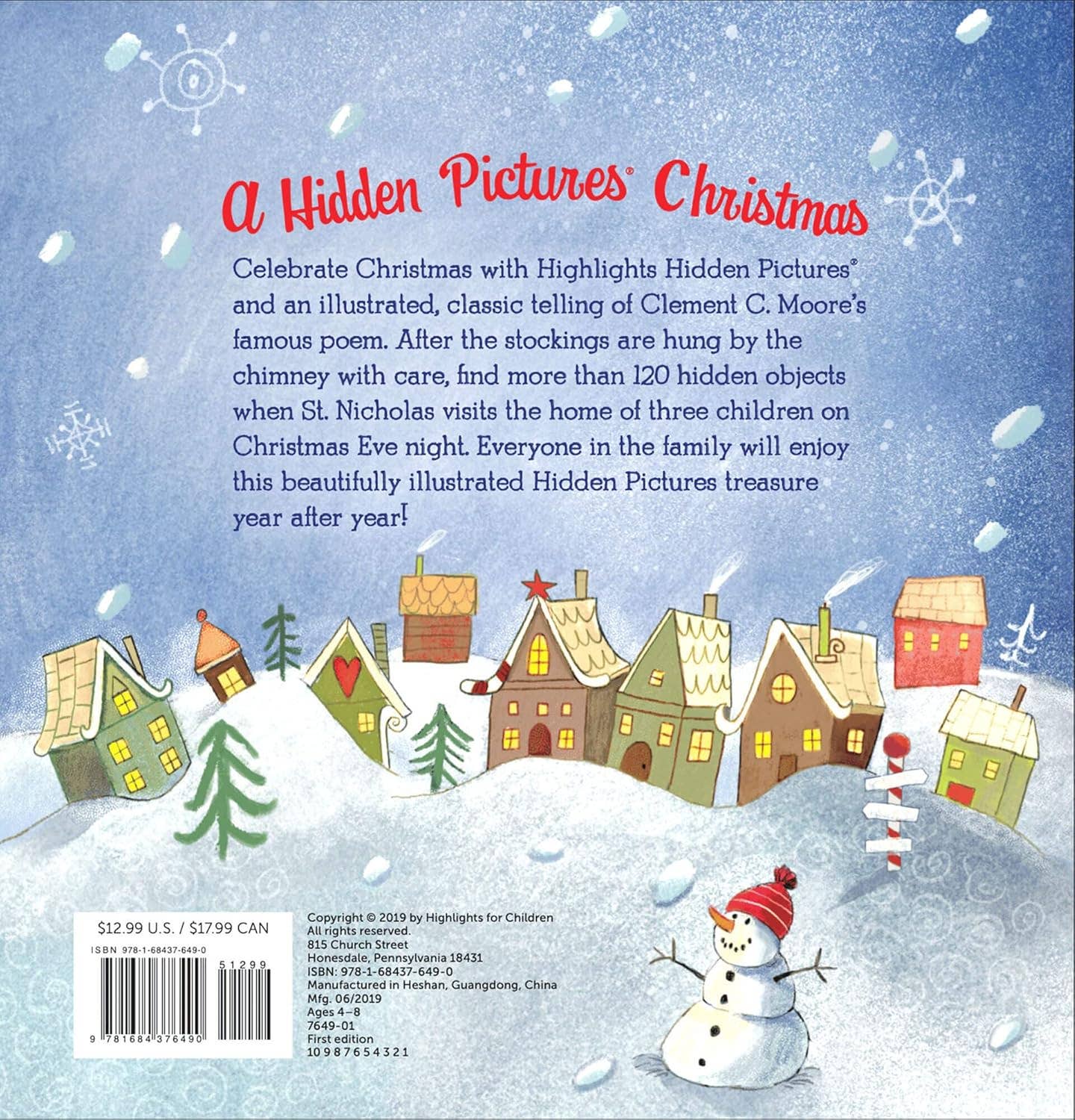 Twas the Night Before Christmas: A Hidden Pictures Storybook