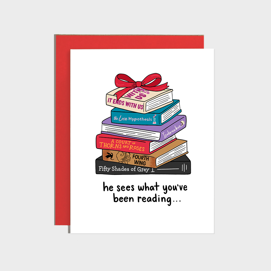 Spicy Books Holiday Card