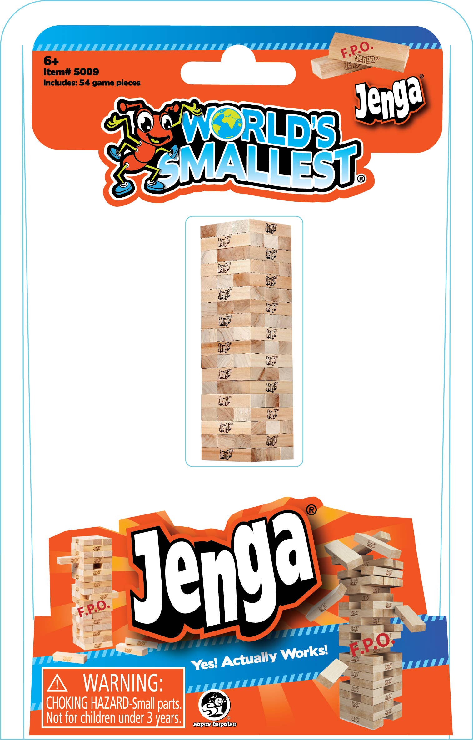 World's Smallest Jenga Game