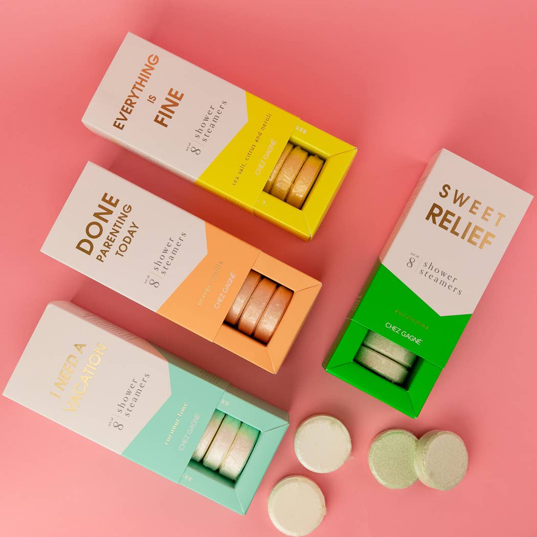 Sweet Relief Shower Steamers