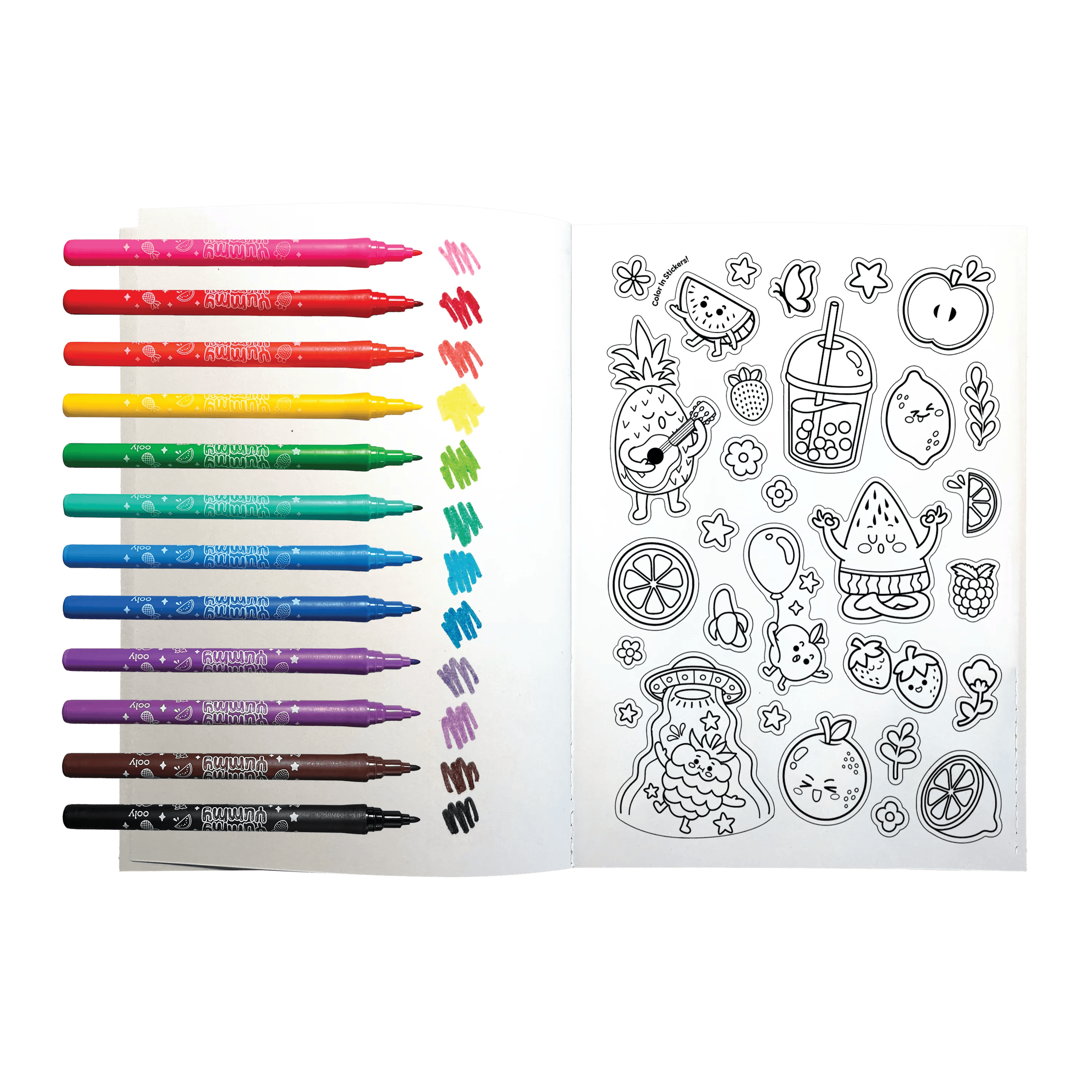 Yummy Yummy: Scented Coloring Kit