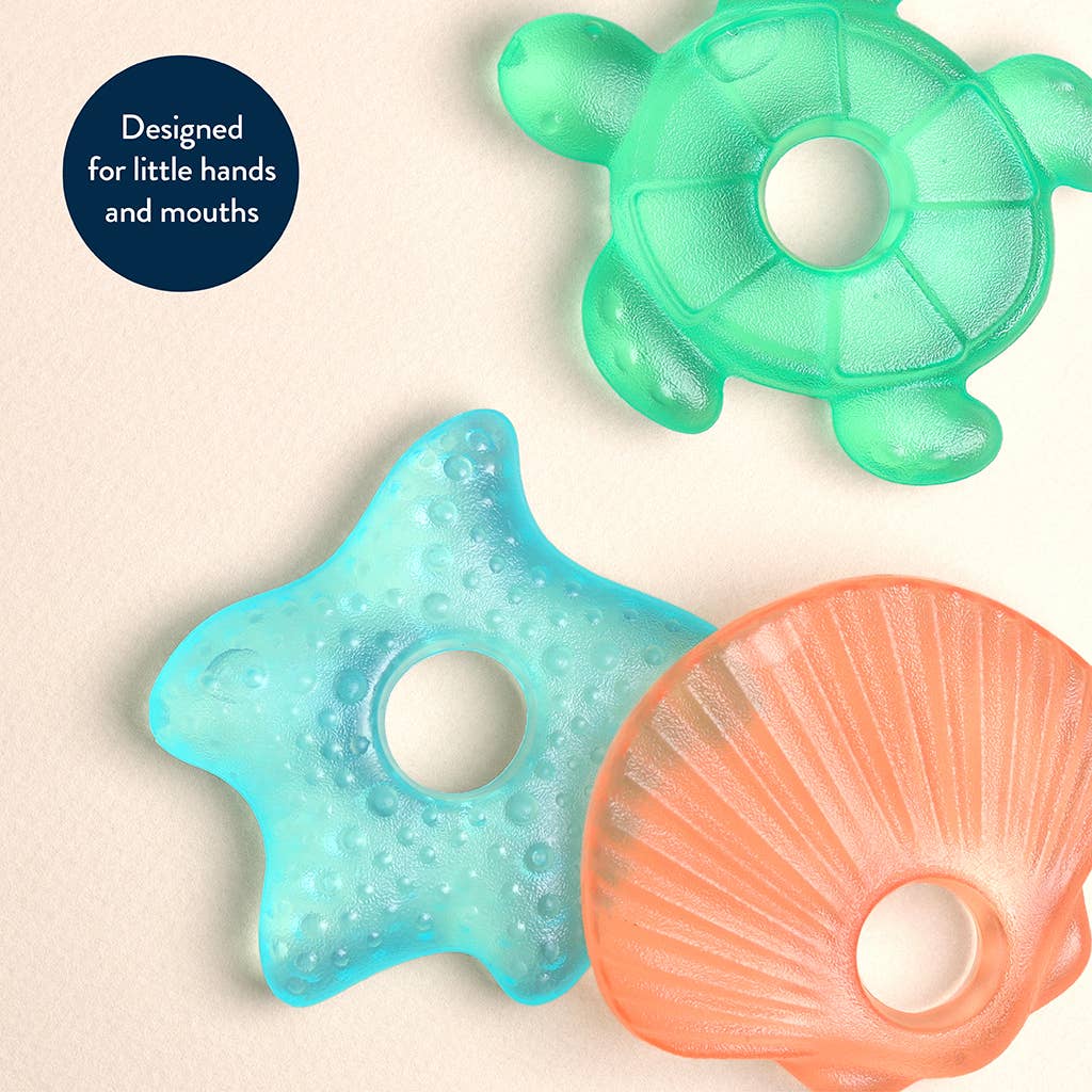 Cutie Coolers™ Water Filled Teethers (3-pack) - Silly Foods