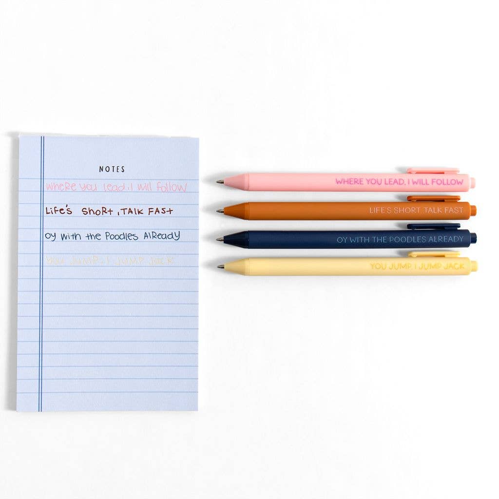 Stars Hollow Quotes Pen Set