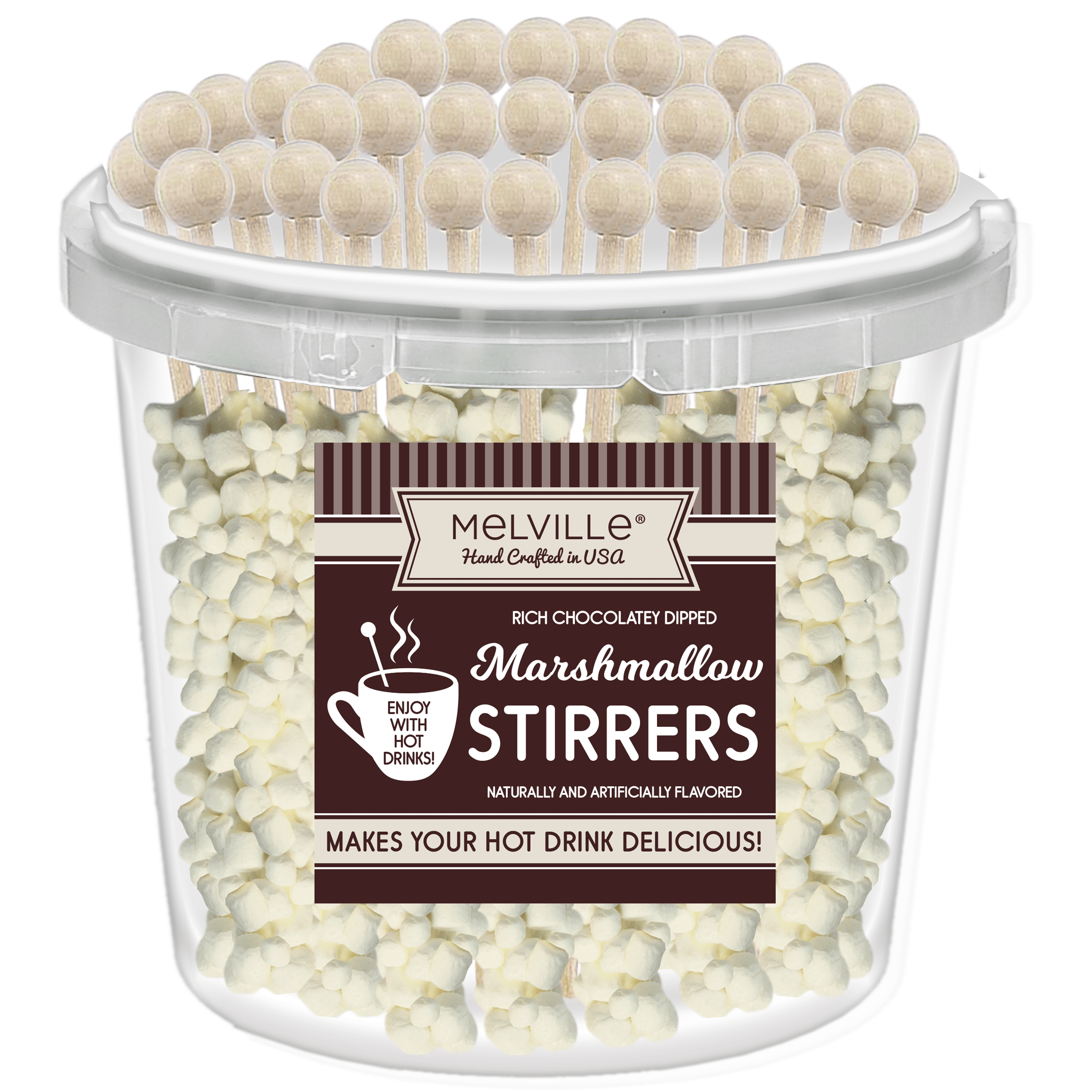 Mini Marshmallow Stirrers