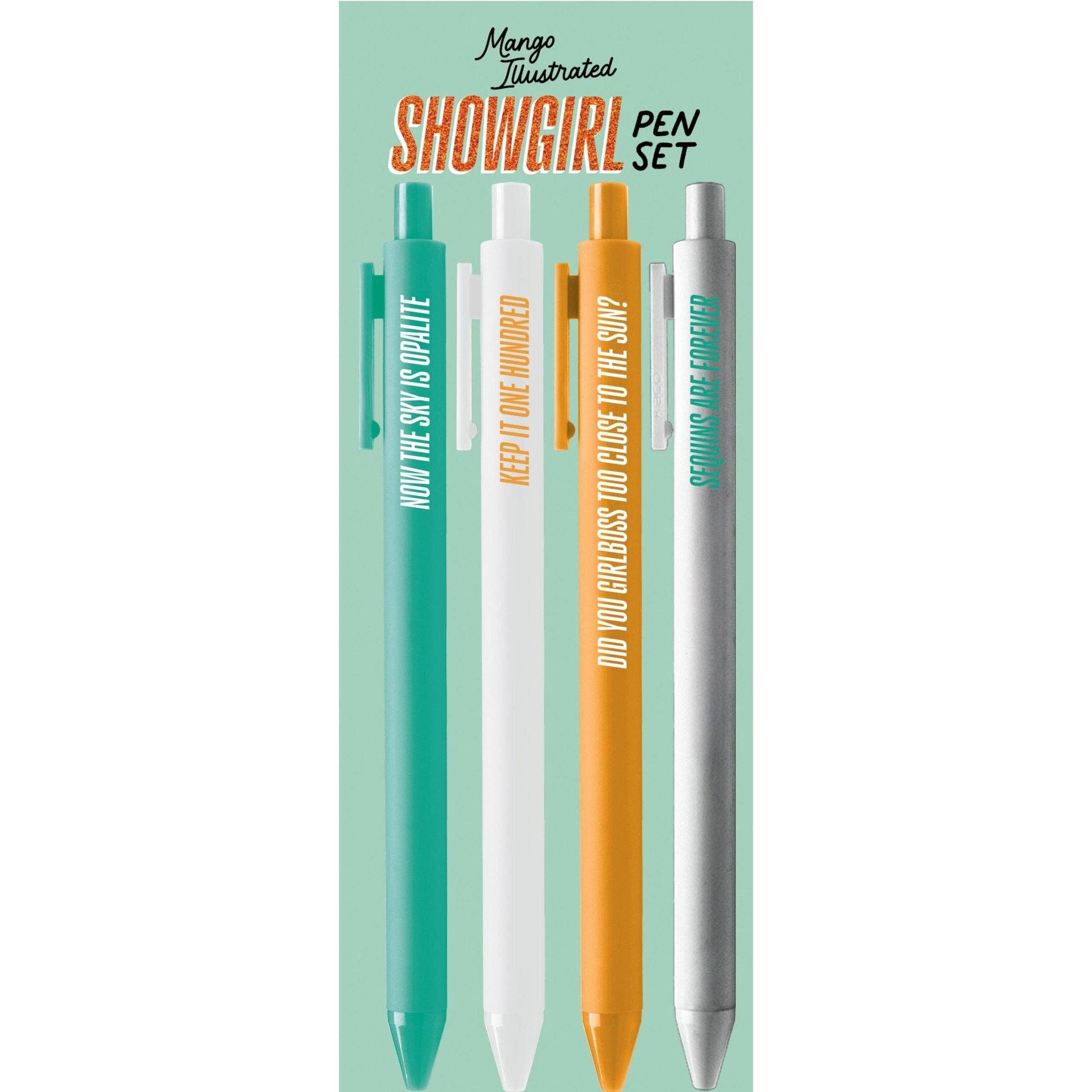 Showgirl Pen Set