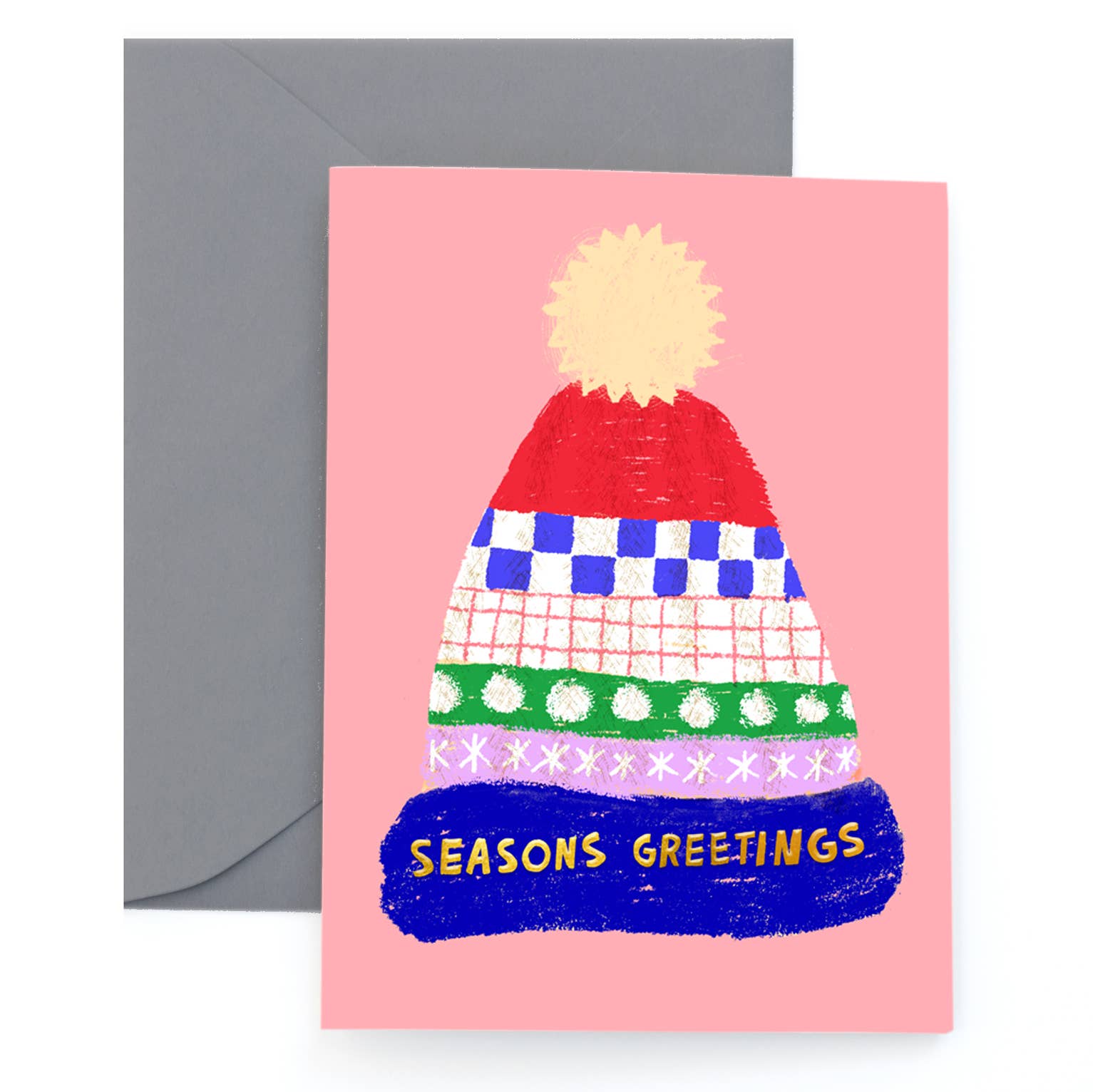 Winter Cap Holiday Card