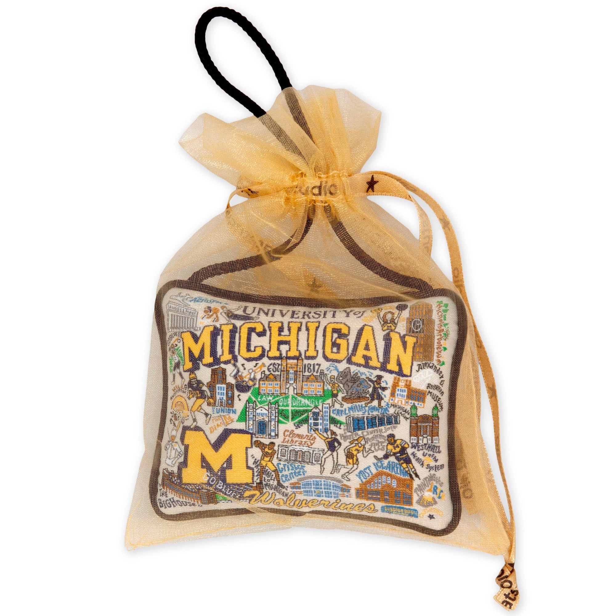 University of Michigan Mini Pillow Ornament