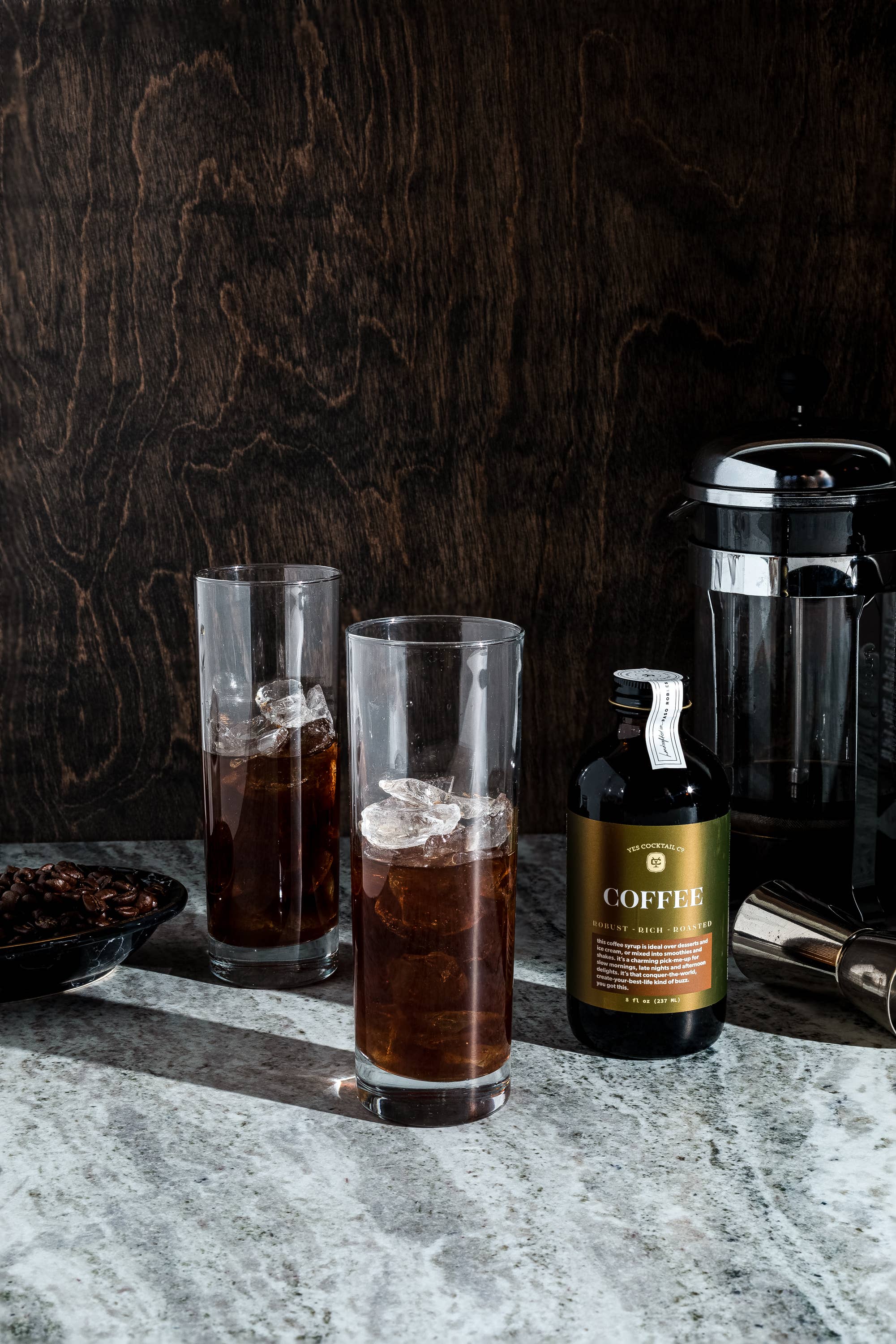 Cold Brew Coffee Syrup Mixer