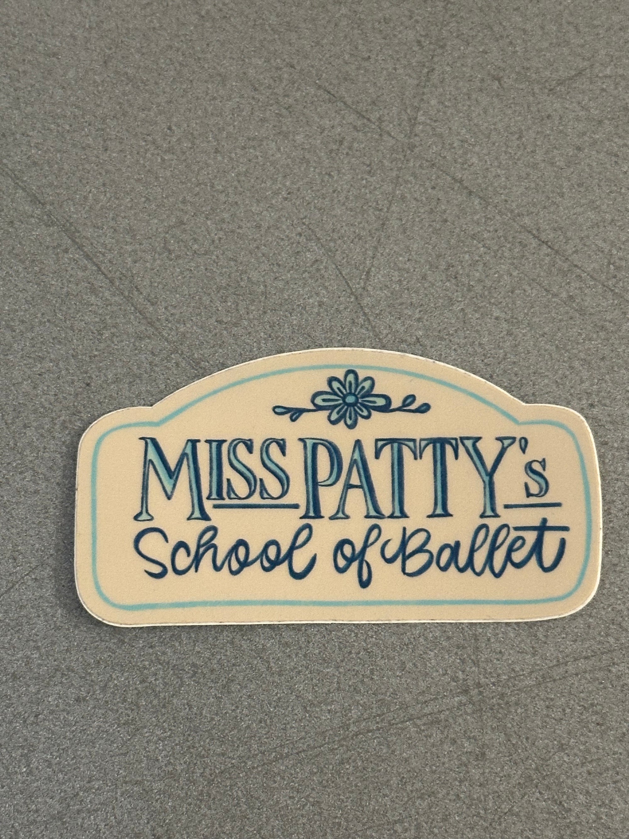 GG Inspired Miss Patty's Logo Sticker