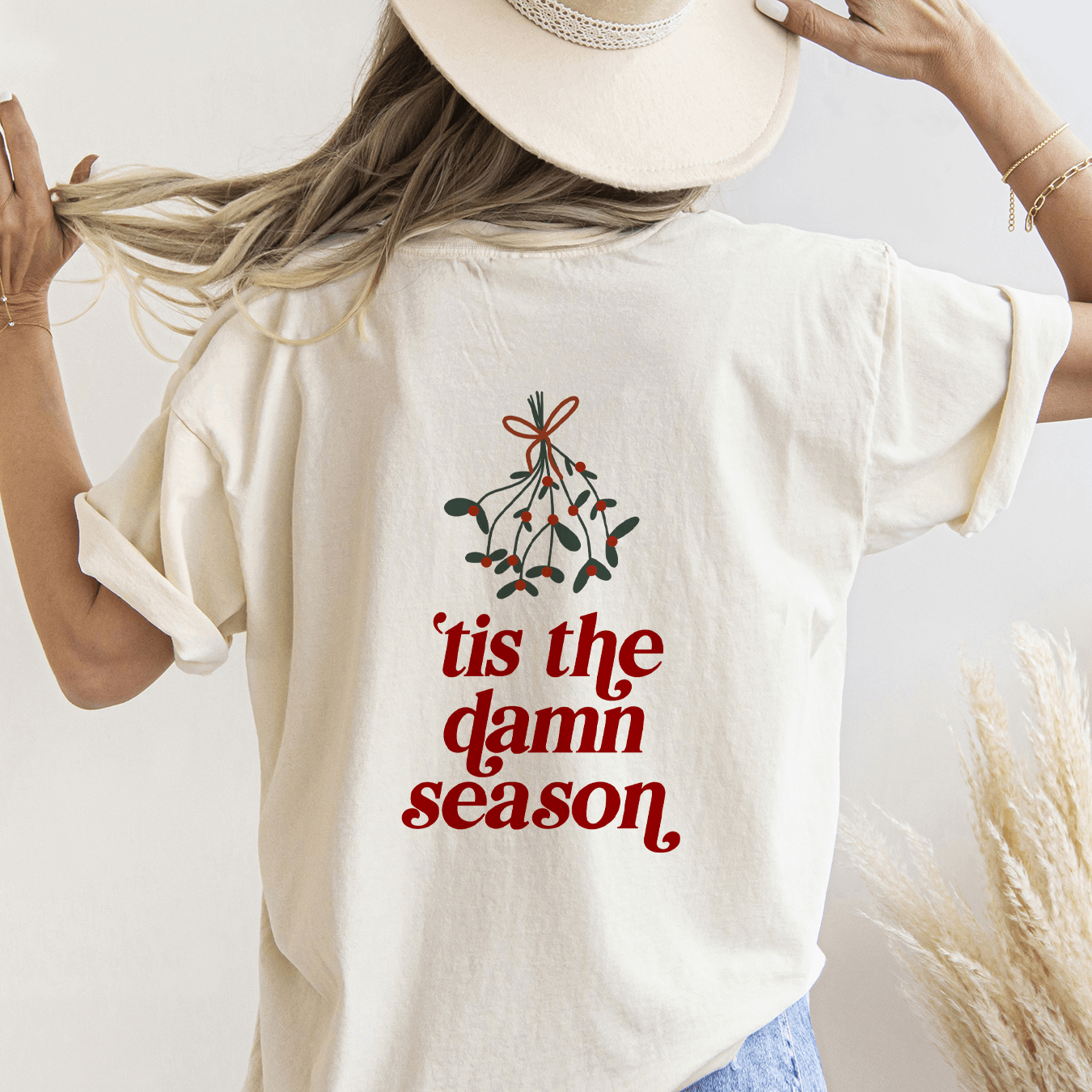 Tis The Damn Season Pocket Tee