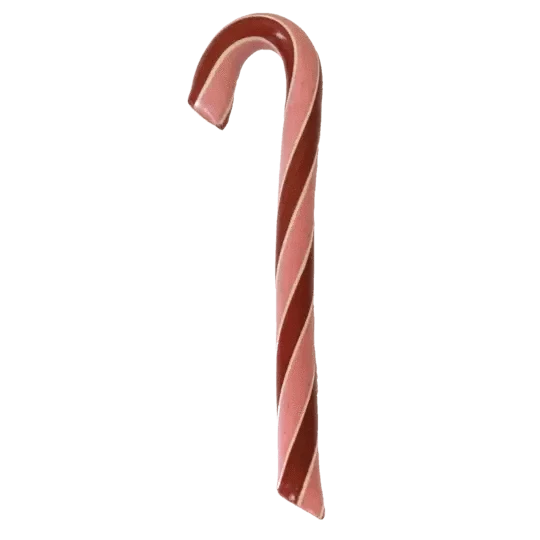 Cherry Organic Hand-Spun Jumbo Candy Cane