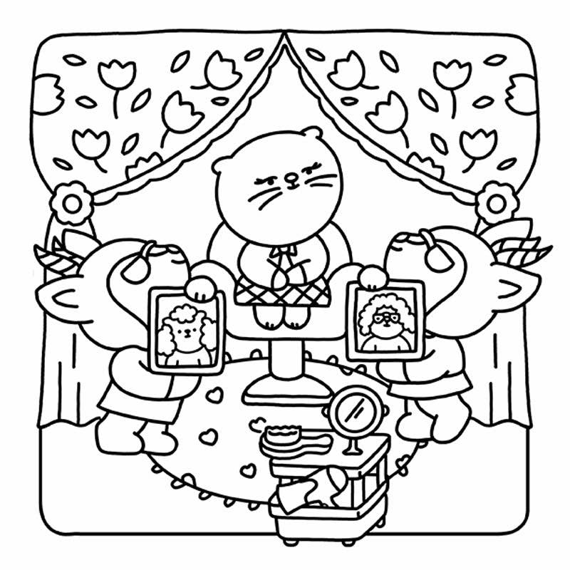 Summer Scenes: A Cozy Coloring Book (NEW!)
