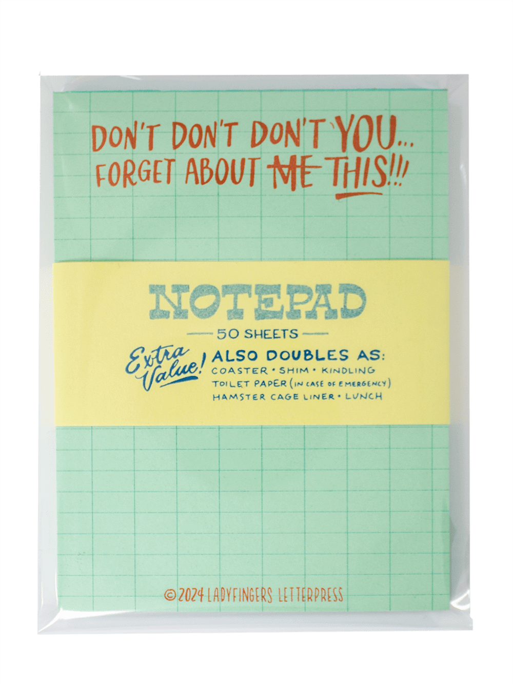 Don't You Forget About This Risograph Notepad