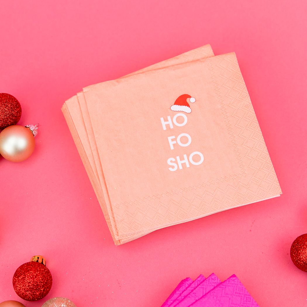 Ho Fo Sho Holiday Cocktail Napkins