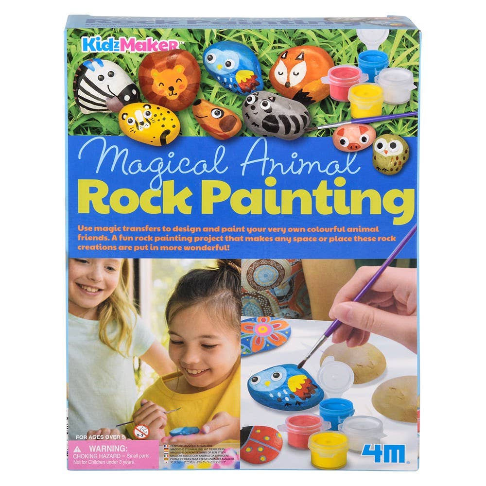 Magical Animal Rock Painting Kit