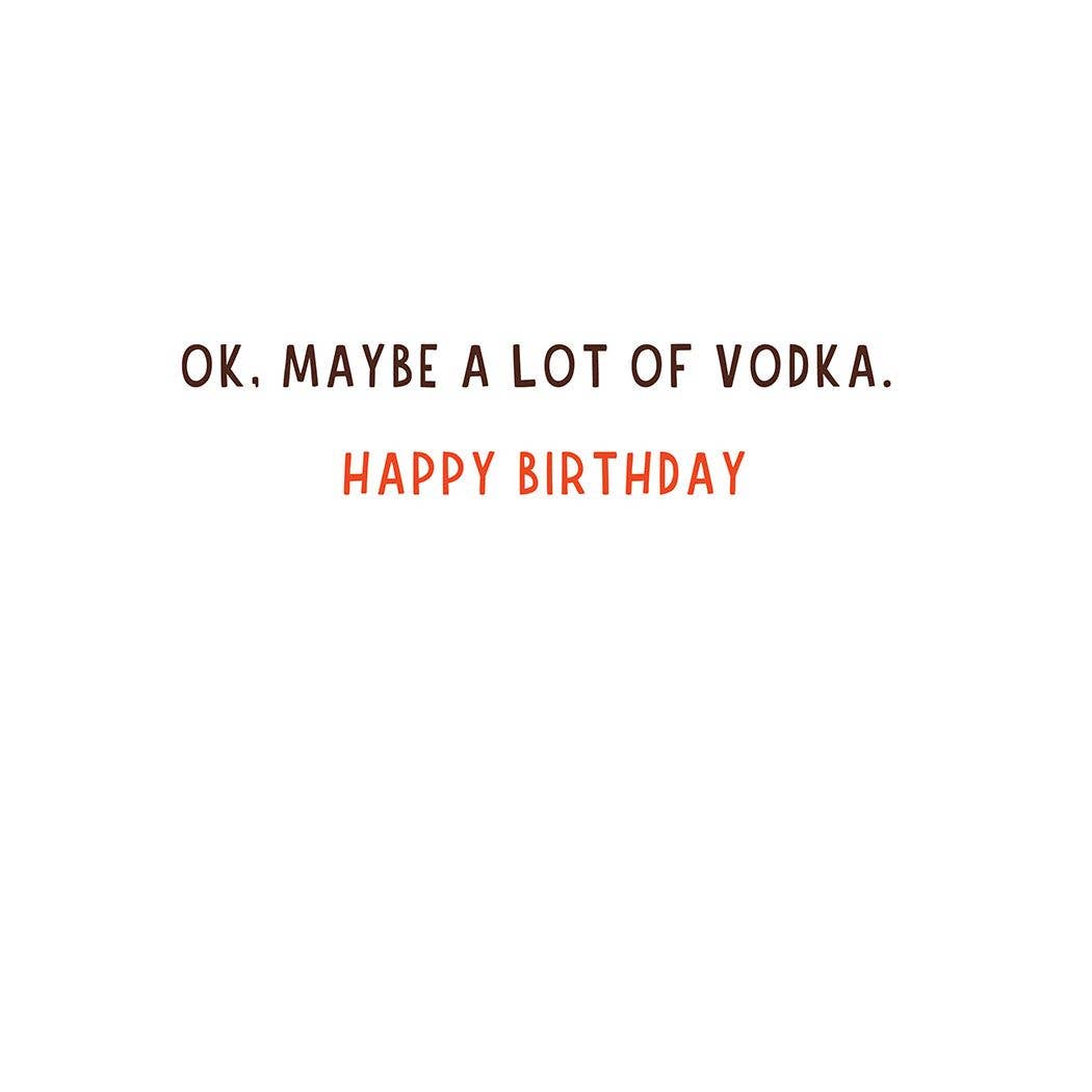 To Go Coffee Birthday Card