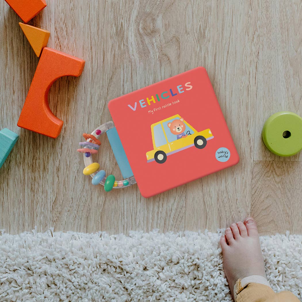 Vehicles: My First Rattle Book by - Board Books; 8 pages / English