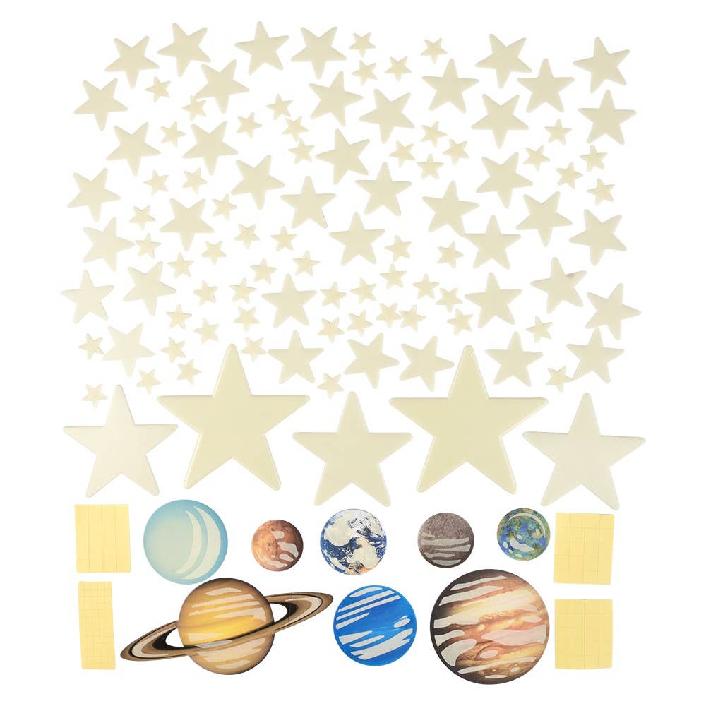 Glow Planets & Super Nova 100Pcs In Box
