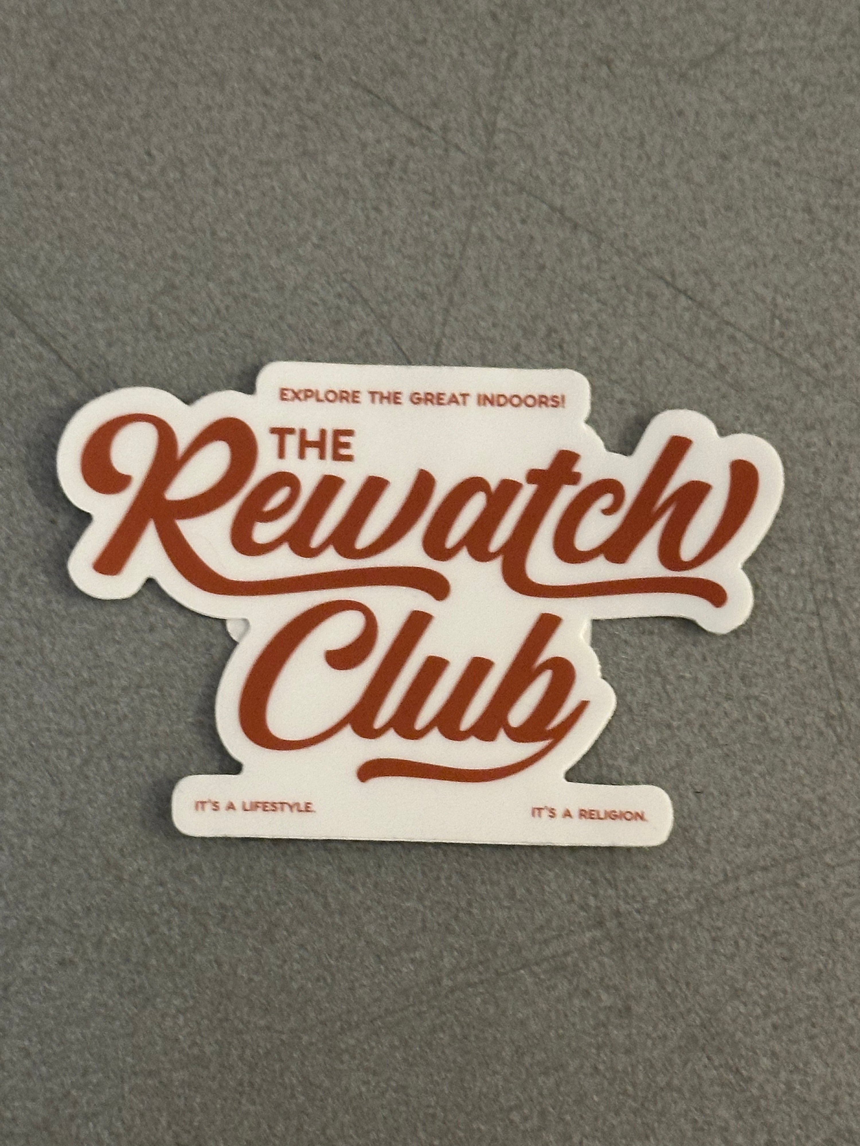GG Inspired The Rewatch Club Sticker