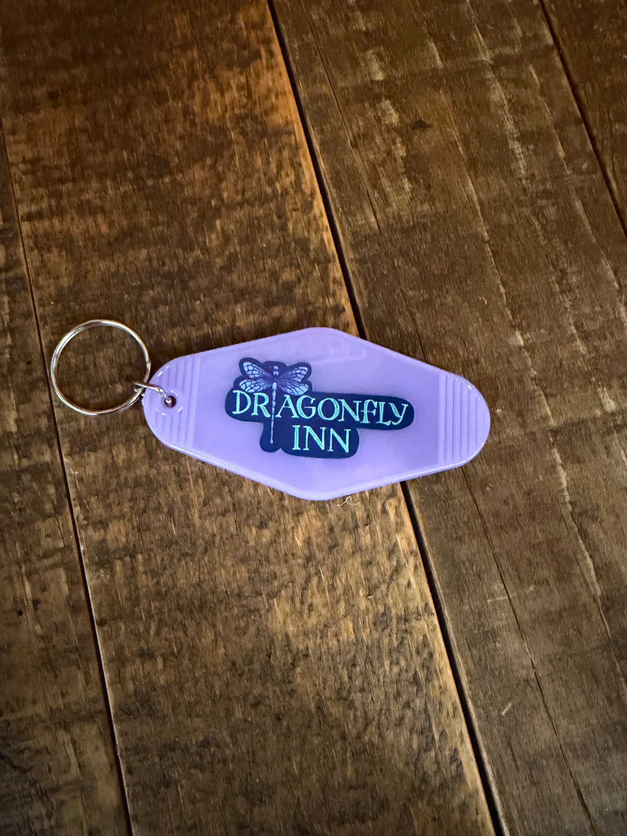 GG Inspired Vintage Dragonfly Inn Key Chain