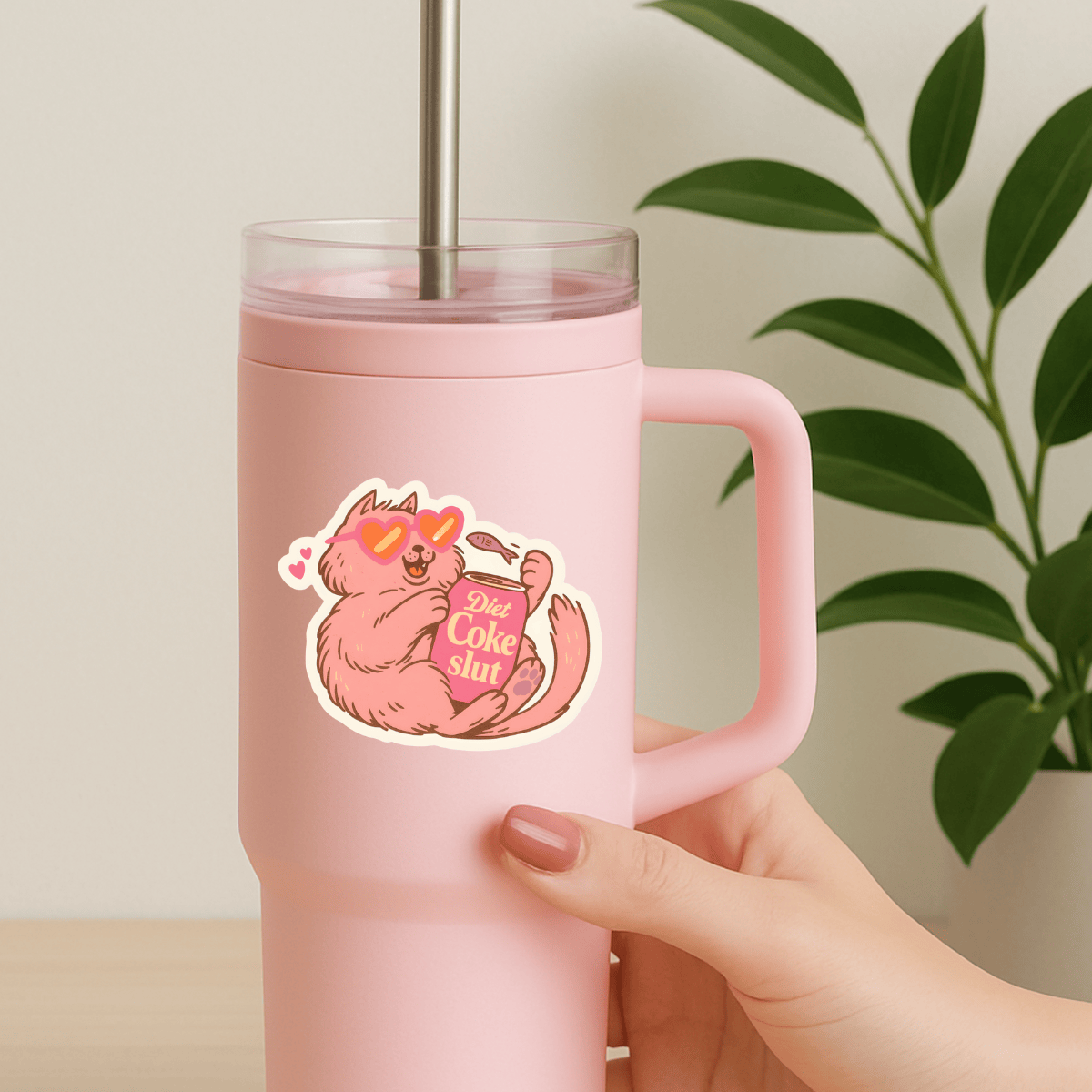 DC Slut Cat Sticker