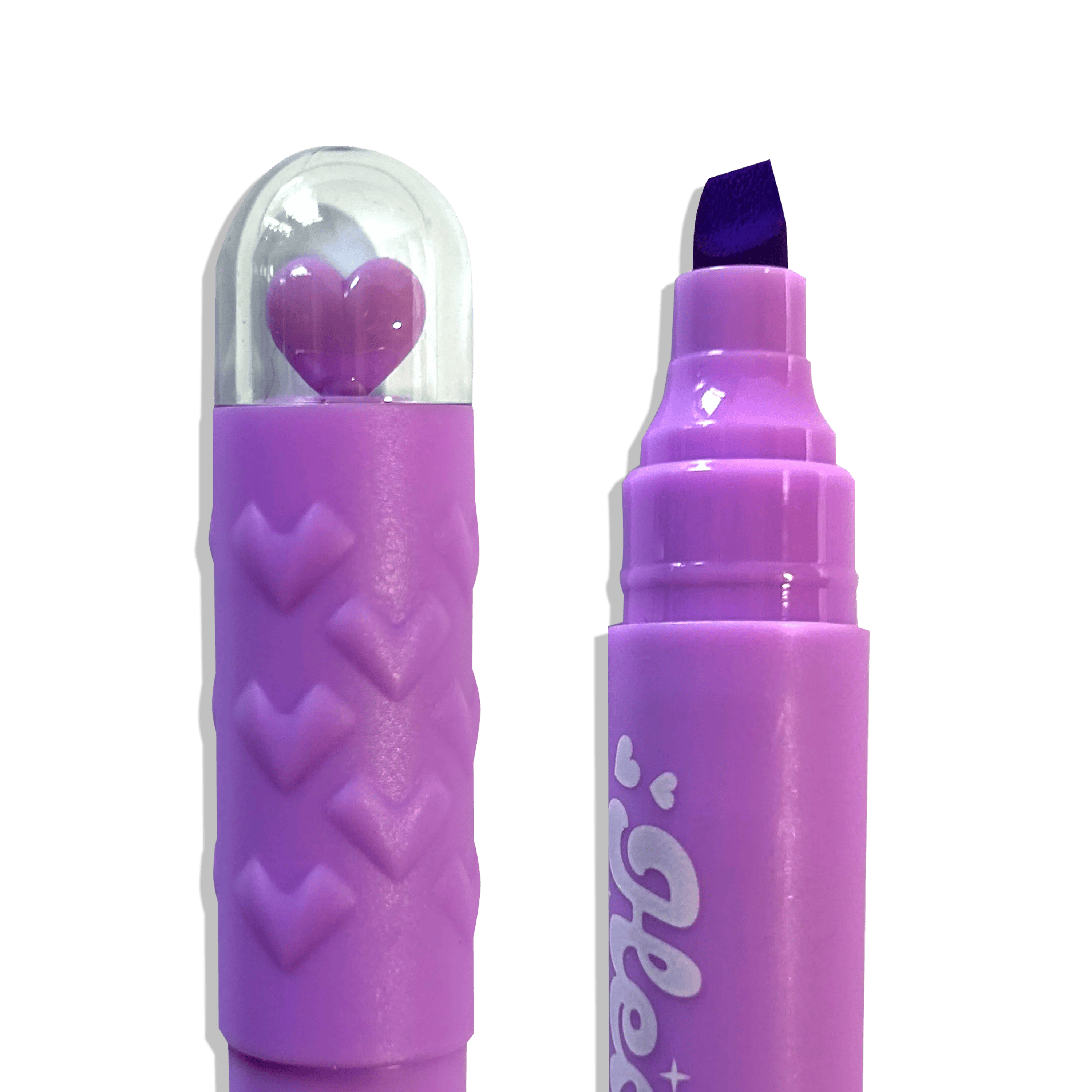 Heart Pops: Neon Highlighters (Set of 6)