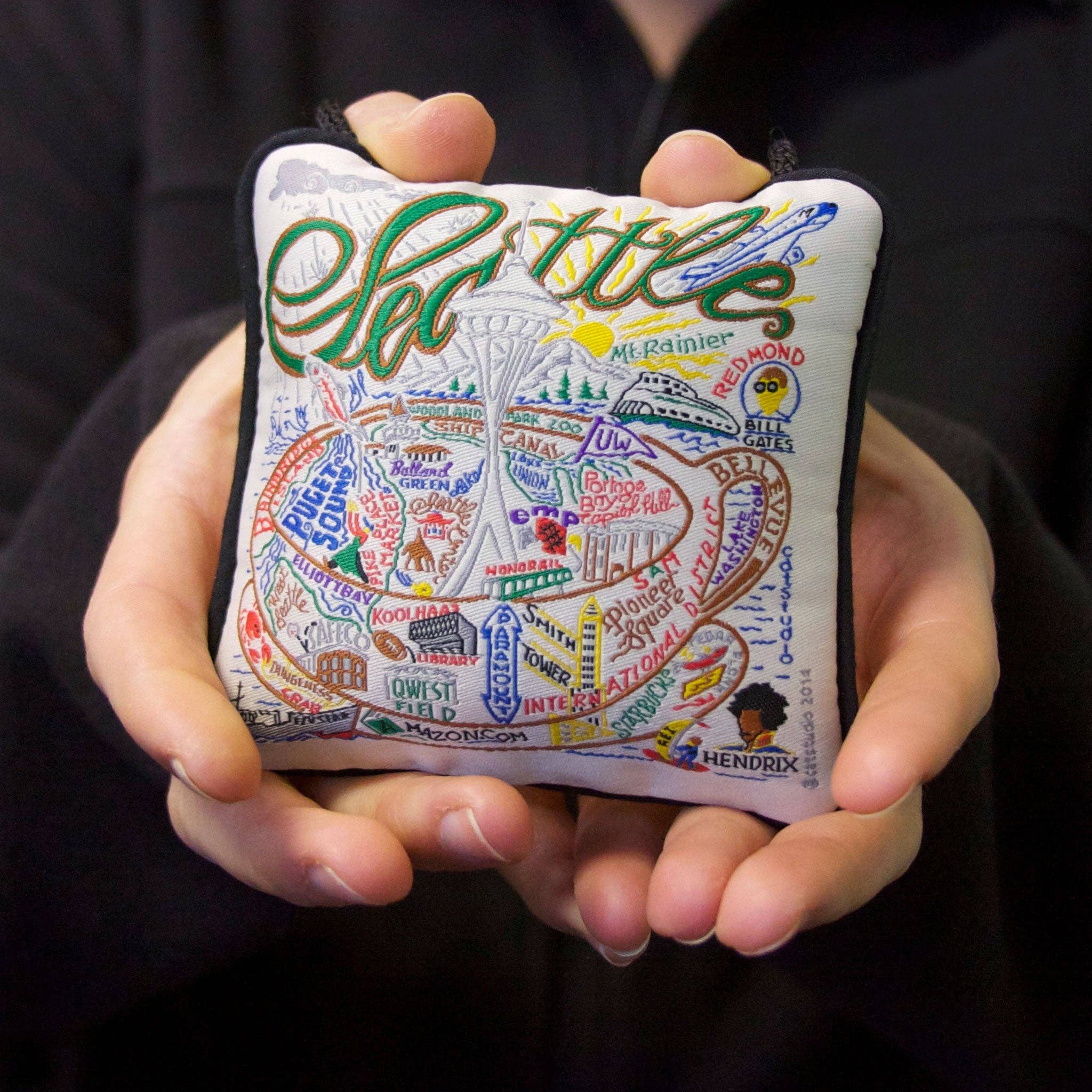 Michigan Mini Pillow Ornament