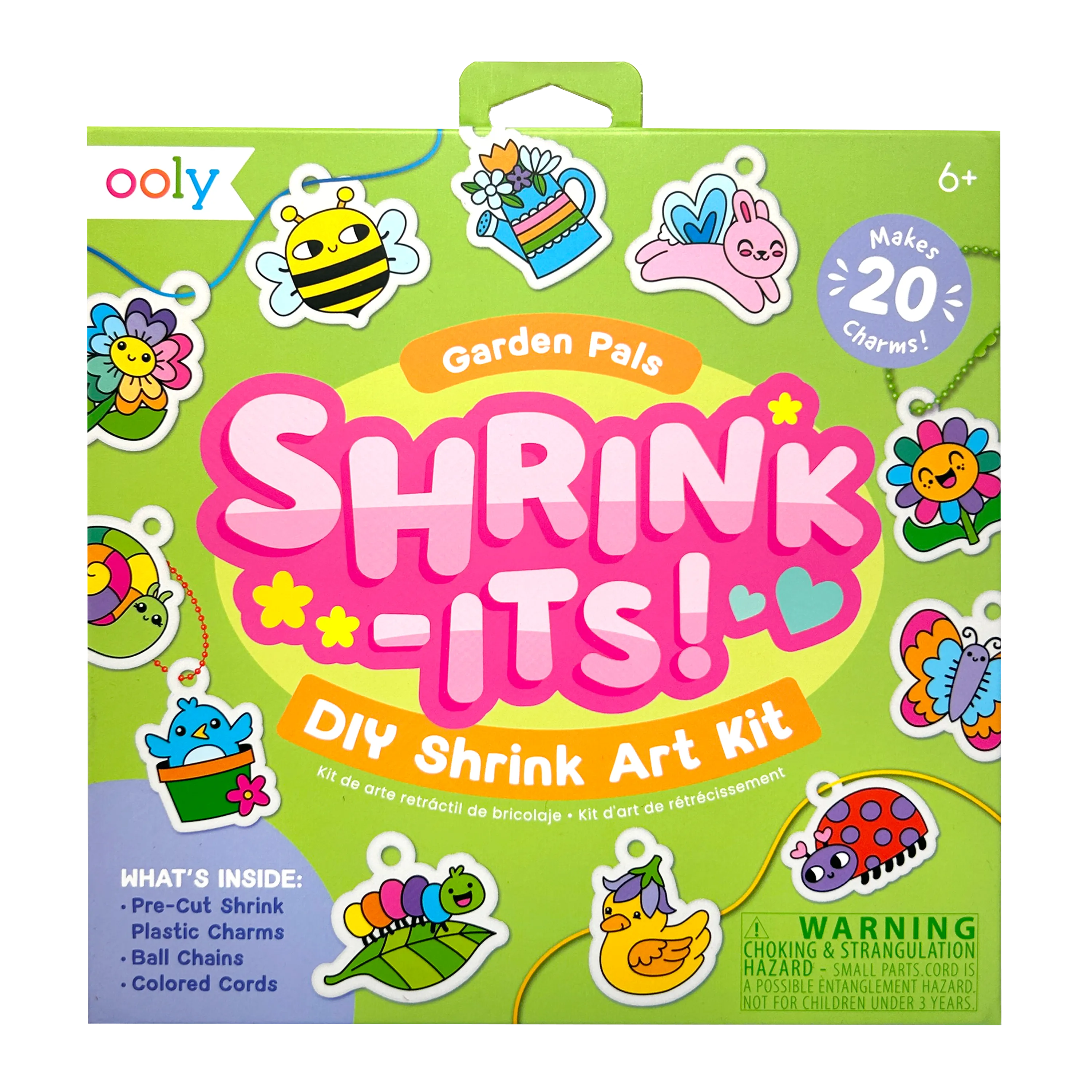 Shrink-Its!: D.I.Y. Shrink Art Kit - Garden Pals (28 PC Set)