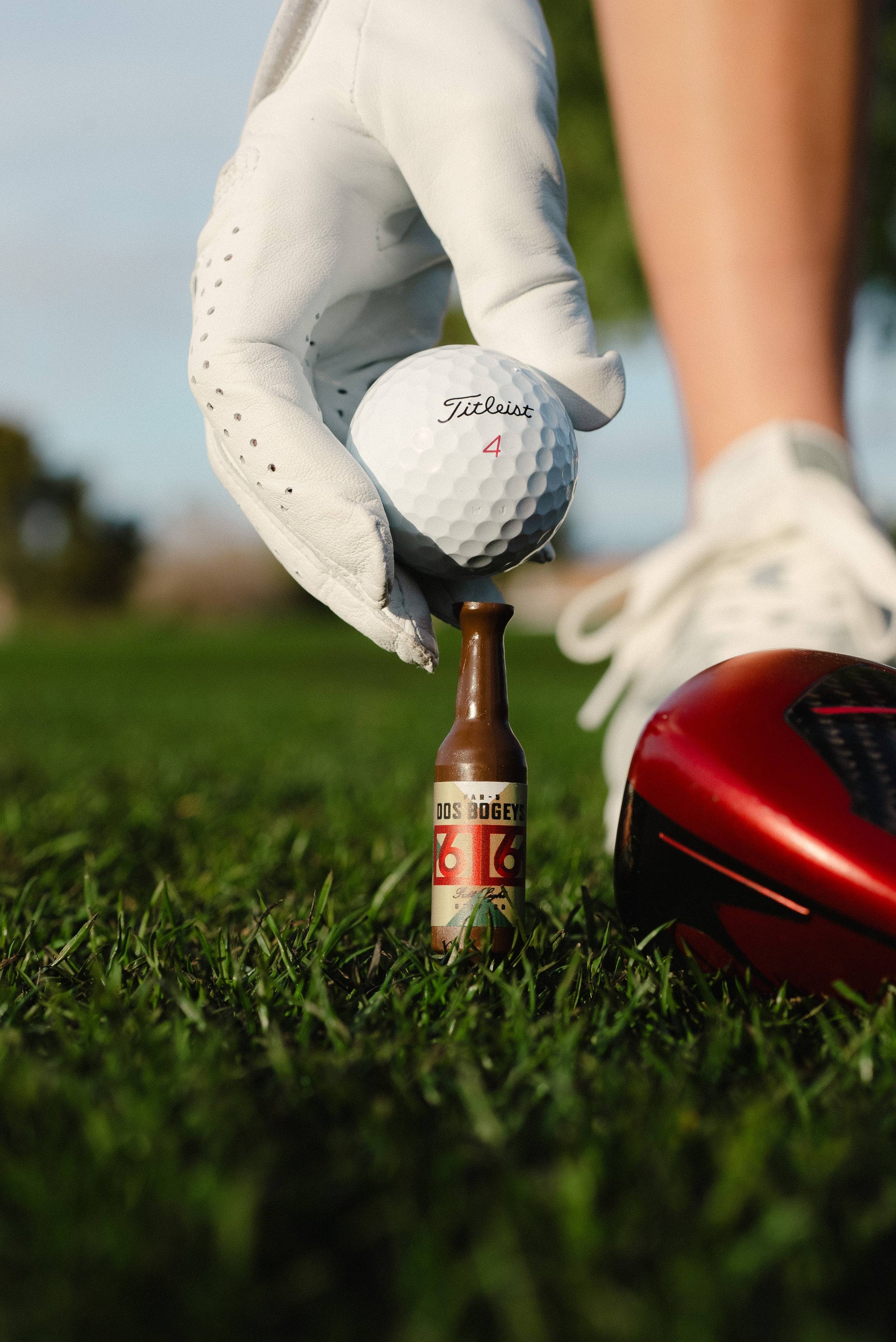 Beer Bottle Golf Tees