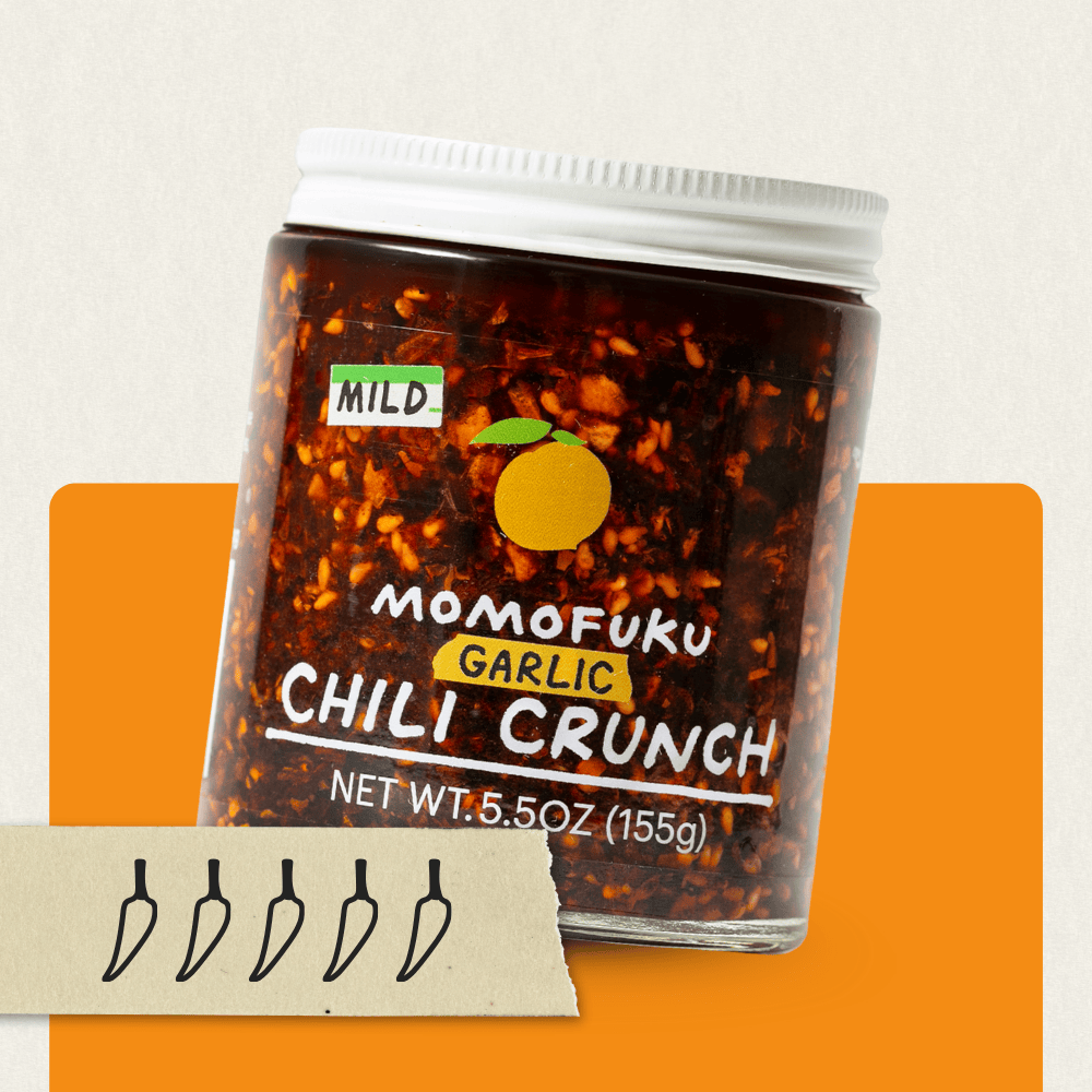 Mild Garlic Chili Crunch | Chili Oil | Condiment | No Heat