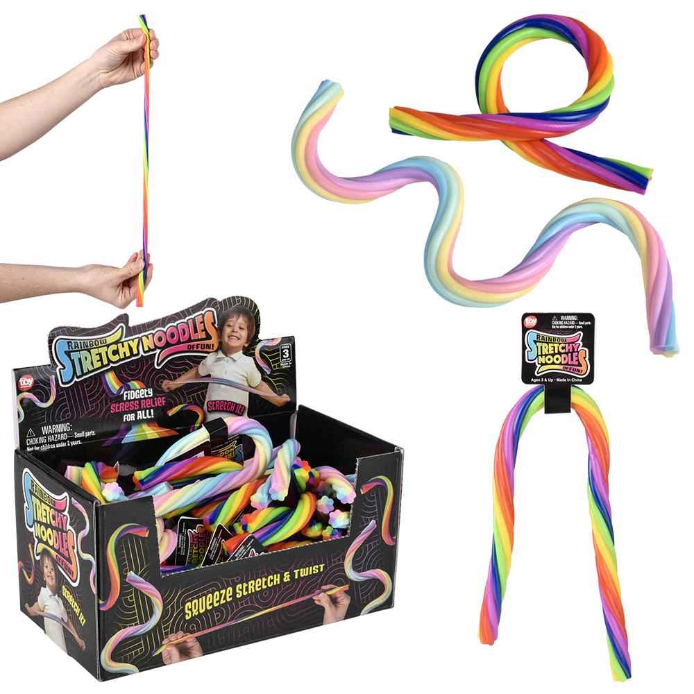 Rainbow Stretchy Noodle