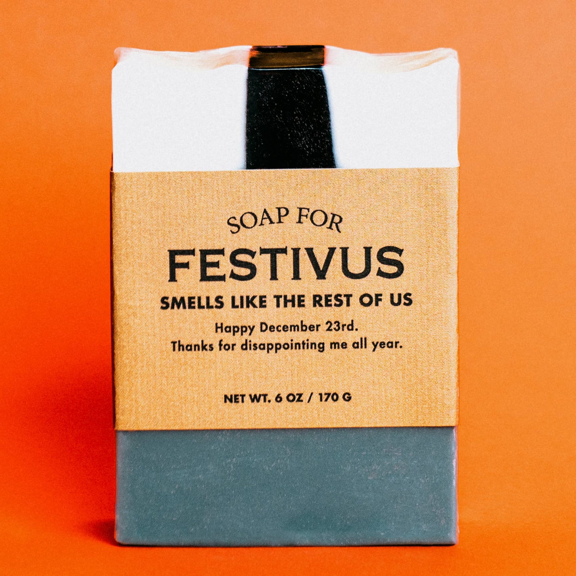 Soap for Festivus Funny Soap