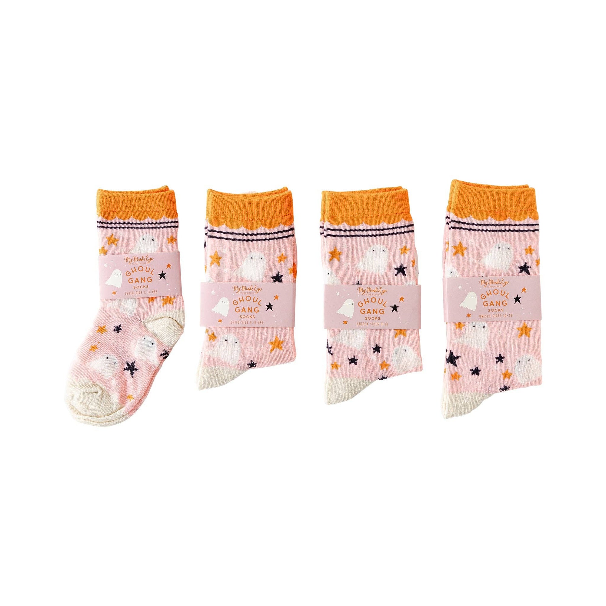 Ghost Pattern Socks - Child Medium